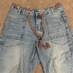 Free people barrel jeans